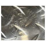 Drexel Clear Glass Jars with Lids - 2-Piece Set - Made in USA