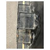 Wrought Iron Tree-Shape Plant Stand with Perforated Square Shelves