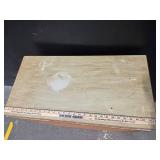 Dresser - Wooden 4-Drawer with Round Knobs - Light Finish