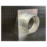 Broan-NuTone 643FA Fresh Air Inlet Wall Cap - 8 in Round w/ 1/4 in Screen