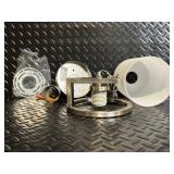 Halo 1-Light Brushed Nickel Mini Pendant with Satin Opal Glass - Model 2767-01-55