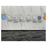 LifeProof High Traffic Rigid Core Vinyl Tile Flooring - Brookfield Marble, 22 mil Wear Layer