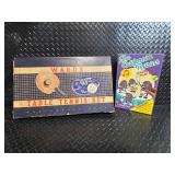 Wards Table Tennis Set & The California Raisins Colorforms Play Set