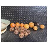 Decorative Home Decor Set - Patterned Frames, Vases, Plant Arrangements & Bowls