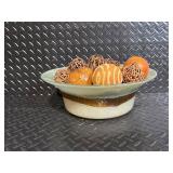 Decorative Home Decor Set - Patterned Frames, Vases, Plant Arrangements & Bowls