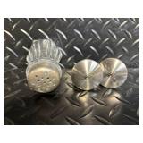 Pig-Shaped Ceramic Teapot - Floral Accent Mug - Green Leaf Bowl - Salt & Pepper Shaker Set