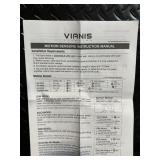 Vianis Lighting Motion Sensor Outdoor Wall Sconce 110-120V Model 81081 WH