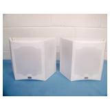 (2) Phase Technologies V-Surround-II 2-Way Switchable Bipole/Dipole Surround Speakers - White - NEW IN BOX