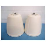 (2) QSC AD-P6T AcousticDesign Series 6.5" 2-Way 60W Pendant-Mount Loudspeakers / Speakers