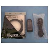 Hitachi CP-WU5505 WUXGA 5000-Lumen HD Home Theater LCD Projector / Projection System with Remote Control and HDMI Cable