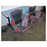 (2) Coleman Outdoor / Camping Fold-away Chairs with Carrying Bags