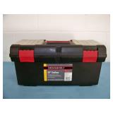 Durabuilt 20" Toolbox with (2) Detachable Organizers / Containers - includes random items inside