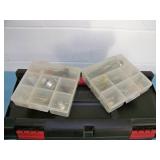 Durabuilt 20" Toolbox with (2) Detachable Organizers / Containers - includes random items inside