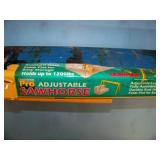 (2) Metal Adjustable Height Sawhorses