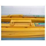 (2) Metal Adjustable Height Sawhorses