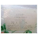 Miscellaneous Throw / Blanket / Trellis / Bedding / Kitchen Towel and Hot Pad and Notepad Holder - some items NEW in Original Packaging