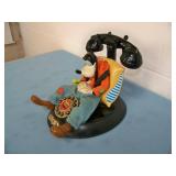 Vintage/Collectible Disney Goofy Animated/ Talking Telephone / Phone