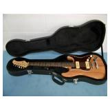 SX Electric Guitar and Hard-Sided Case