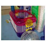 KayTee CritterTrail Turn-About Hamster / Gerbil Habitat / Cage with Accessories - includes Original Box