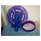 KayTee CritterTrail Turn-About Hamster / Gerbil Habitat / Cage with Accessories - includes Original Box