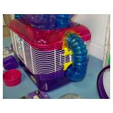 KayTee CritterTrail Turn-About Hamster / Gerbil Habitat / Cage with Accessories - includes Original Box