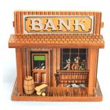 Old Western Coin / Money Saving Bank - in Original Box