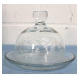 Princess House Crystal Serving Dish with Cover - in Original Box