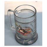 Princess House Canadian Geese Crystal Mug / Drinking Glass - in Original Box