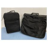 Briggs & Riley Luggage Set - Folding Rolling Garment Bag and Rolling Carry-On with Telescoping Handle