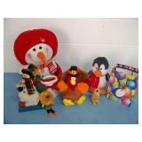 Holiday Figures/Decor, Gift Bag and others
