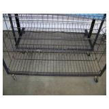 Multi-Shelf Rolling Cart