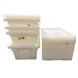 Storage containers with lids