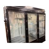 Turbo Air TGF-72FB-N 82" Three Section Glass Door Merchandiser