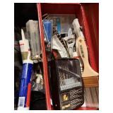 Assorted Tool, Steel Tool Box (red)