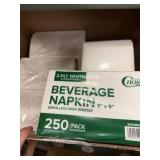 Beverage Napkins (white)