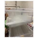 Storage Containers and Lids 6"d x 11.5" w 17.5"