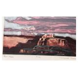 Pair of Framed J. Elizabeth Tasler Limited Edition Prints Red Mesa and Valley of the Gods