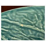 Majolica Jessica Italian Ceramic Serving Bowl, Blue, 12 Inch