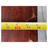 Wooden Nightstand with Drawer and Open Shelf, 24 Inch Wide