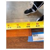 Framed Winter Landscape Watercolor by John Pike, 46x32 Inches