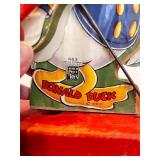 Vintage Fisher Price Donald Duck Wooden Pull Toy