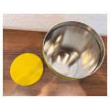 Vintage Creamettes Macaroni Advertising Tin Canister with Lid