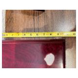 Wooden Cigar Humidor and Glass Top Watch Display Box Set