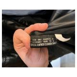 Pelle Studio Long Black Leather Trench Coat - Sz LargeÂ 