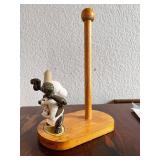 Looney Tunes Tax, the Tasmanian Devil, Wooden Paper Towel Holder