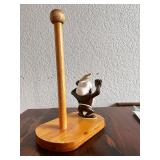 Looney Tunes Tax, the Tasmanian Devil, Wooden Paper Towel Holder