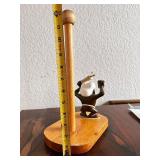 Looney Tunes Tax, the Tasmanian Devil, Wooden Paper Towel Holder