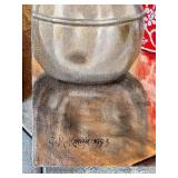 Set of 2 Original Paintings - Still Life Signed 1993 and Abstract Art on Board