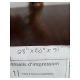 Mid-Century Italian 10-Drawer Rattan and Bamboo Chest of Drawers 28x20x51 Inches