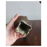 Set of 2 Pre-Columbian Style Clay Figurines and Vessel